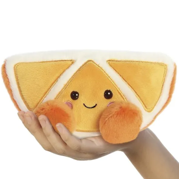 Aurora Palm Pals Mandarijn Knuffel – 13 cm