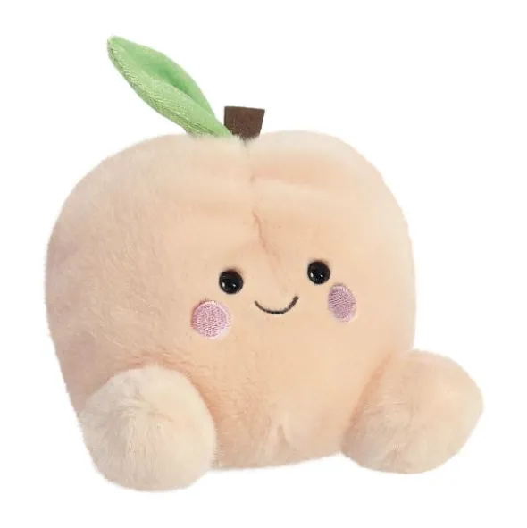 Aurora Palm Pals Perzik Knuffel – 13 cm