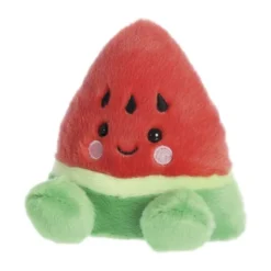 Aurora Palm Pals Watermeloen Knuffel – 13 cm