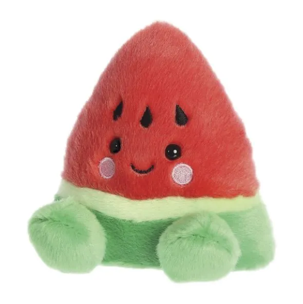 Aurora Palm Pals Watermeloen Knuffel – 13 cm