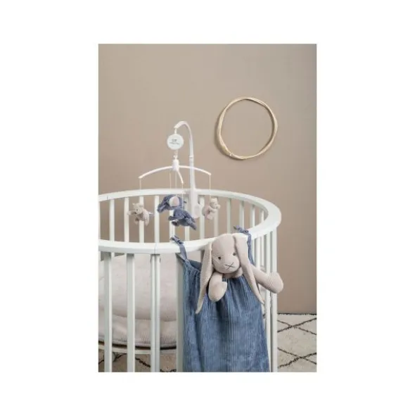 Baby's Only Sense Boxkleed Rond Kiezelgrijs 90 cm