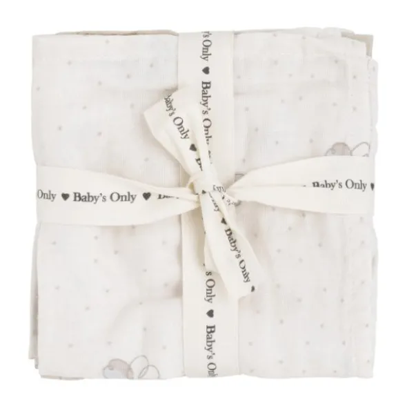 Baby's Only Tender Monddoekje - 3-pack - 30x30 cm - Clover