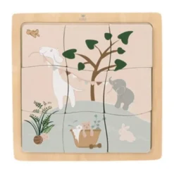 BamBam Eco Friendly Houten Puzzel - 15 cm