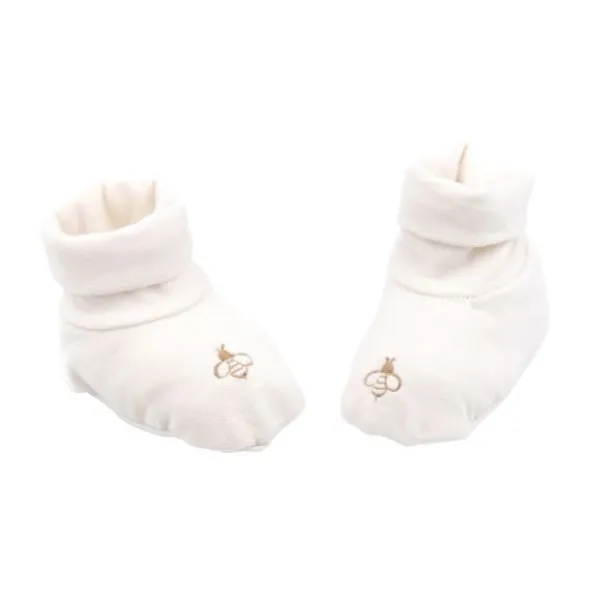 Bamboom Baby Booties - One Size - Cream