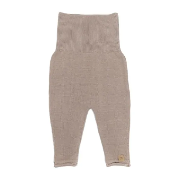 Bamboom Knitted Broekje Wit 3 Mnd
