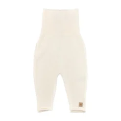 Bamboom Knitted Broekje Wit 3 Mnd