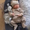 Bamboom Knitted Mutsje Camel