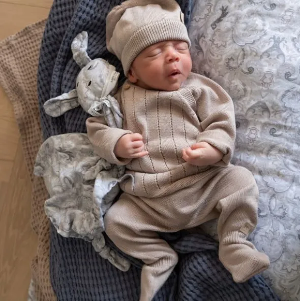 Bamboom Knitted Mutsje Camel
