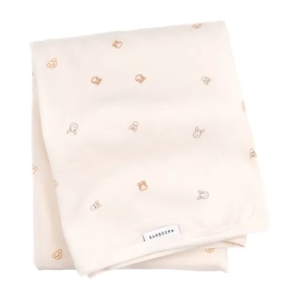 Bamboom Pure Deken - Animal Friends
