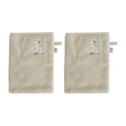 Bébé-Jou Dear Goose Washandjes - 2 Stuks