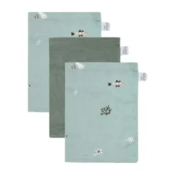 Bebe-Jou Ocean Vibes Hydrofiel Washand - 3 Stuks