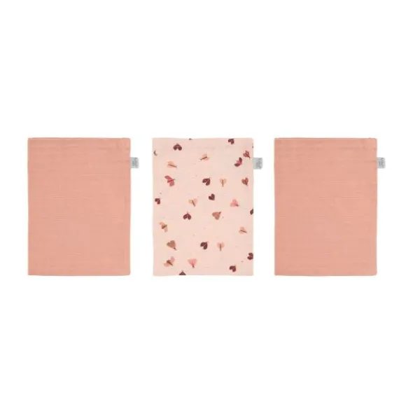 Bebe-Jou Sweet Butterfly Hydrofiel Washand - 3 Stuks