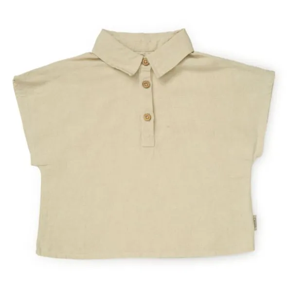 Cam Cam Copenhagen Shirt - Julian - Maat 68 - Beige Linen