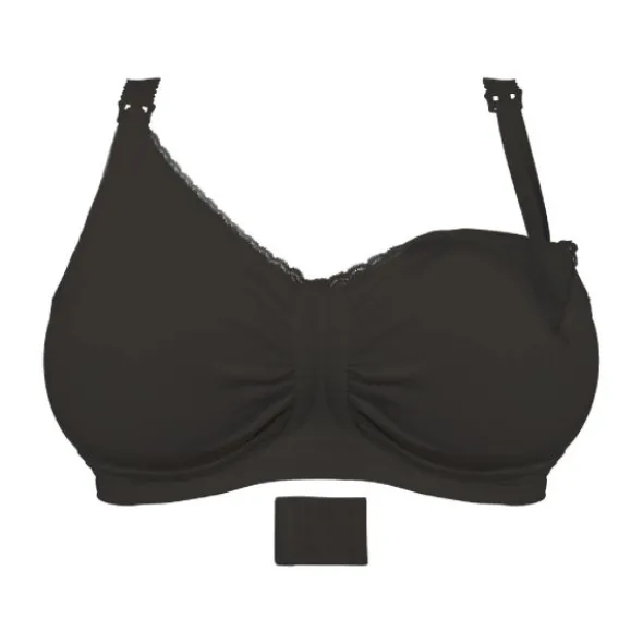 Carriwell Padded Gelbeugel Voedingsbh Zwart Mt. M