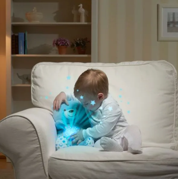 Chicco First Dreams Baby Projector Knuffelbeer Blauw