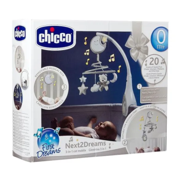 Chicco Next2Dreams Muziekmobiel Blue