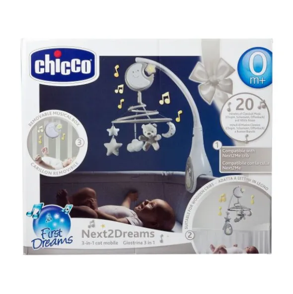 Chicco Next2Dreams Muziekmobiel Blue