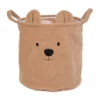 Childhome Teddy Opbergmand – 40 x 40 cm – Bruin