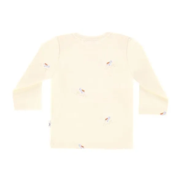 DAY T-Shirt Lange Mouw - Cream - Mt. 50/56