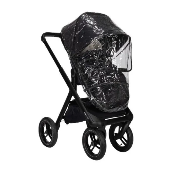 Dubatti One E5 Kinderwagen 3-in-1 - Black / Dark Brown - Grey | Dubatti by Britax Römer BABY-SAFE 5Z2 Autostoel - Storm Grey