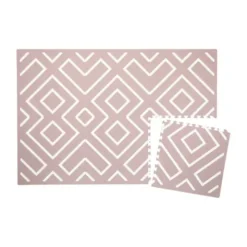 Eeveve Speel Mat - Modern Blocks - Old Pink