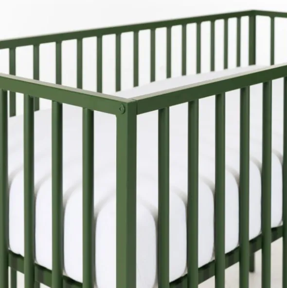 Europe Baby Liam Babybed Metaal Dark Green 60 x 120 cm