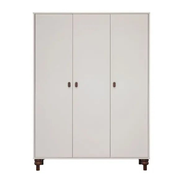 Europe Baby Olivia II Kledingkast 3-Deurs - Oatmeal / Walnoot - Bold