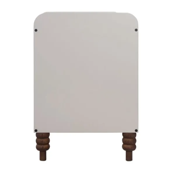 Europe Baby Olivia II Oatmeal / Walnoot - Bold | Ledikant 60 x 120 + Commode