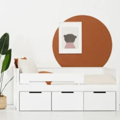 Europe Baby Ralph Kinderkamer Wit | Bed 90 x 200 cm + Bureau