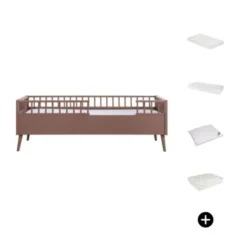 Europe Baby Sterre Peuterbed Pakketdeal - 70 x 150 cm - Terra