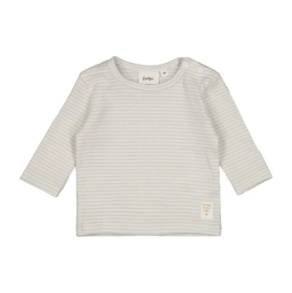 Feetje The Magic Is In You Longsleeve Rib Met Streep - Maat 44 - Blauw