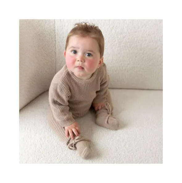 Feetje The Magic is in You Sweater Gebreid - Mt. 56 - Taupe
