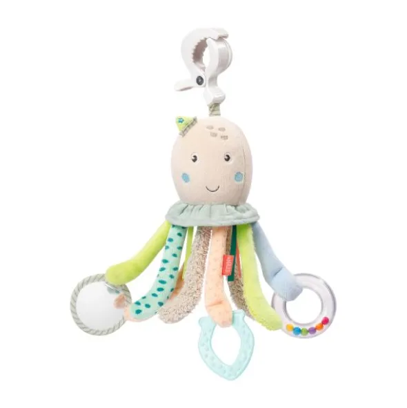 Fehn Activity Hangspeeltje - Octopus - Children Of Sea - Multikleur