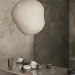 Ferm Living Kurbis Lampenkap - 80 cm – Natural