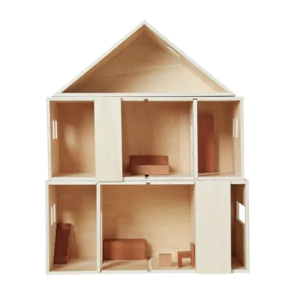Ferm Living Toro Stapelbaar Huis - Natural