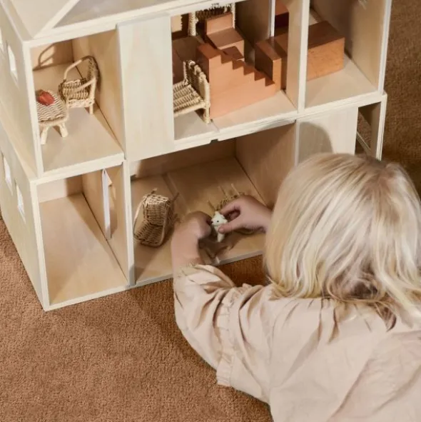 Ferm Living Toro Stapelbaar Huis - Natural
