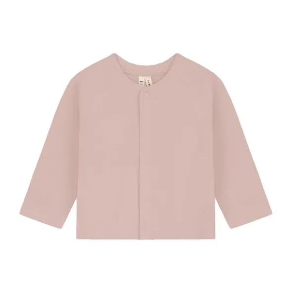 Gray Label Baby Raglan Vest - Faded Pink - 0‑3M