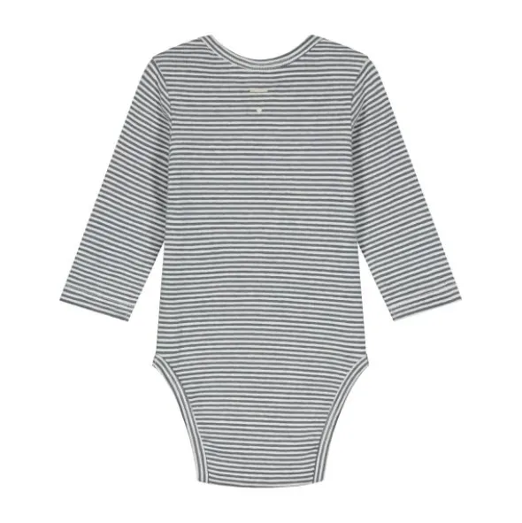 Gray Label Romper - Maat 0-3 Mnd - Blue Grey/Cream