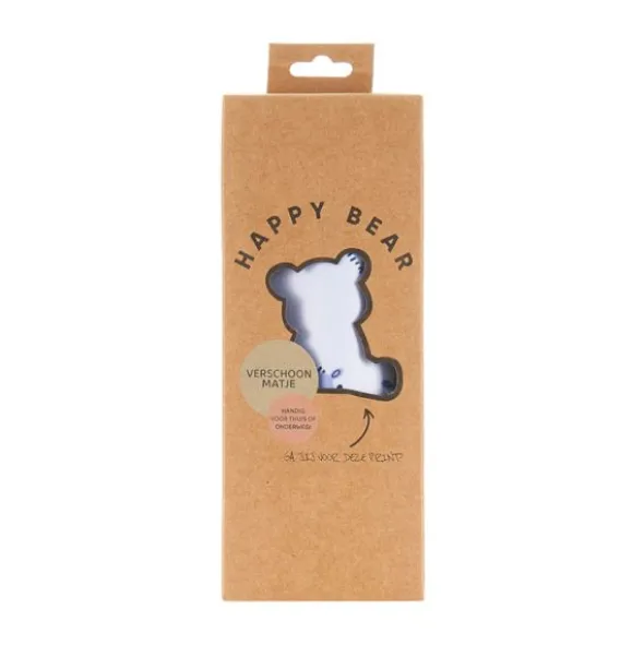 HappyBear Blue Giraffe Verschoningsmatje