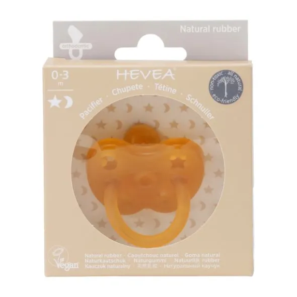 Hevea Classic Fopspeen Orthodontisch 0-3 Mnd