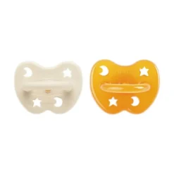 Hevea Orthodontische Fopspeen - 3-36 Mnd - 2 Stuks - Milky White