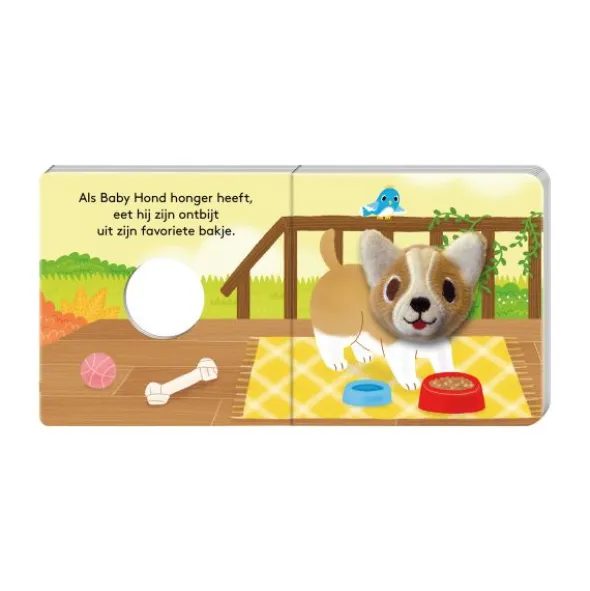 Imagebooks Vingerpopboekje - Baby Hond
