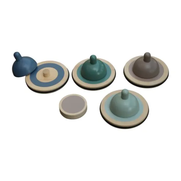 Jep Kids Indoor Curling Set - Taupe/Green