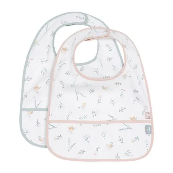 Jollein Lovely Birds Slab Waterproof - 2 Pack