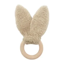 Kidslabel Bunny Bijtring - Beige
