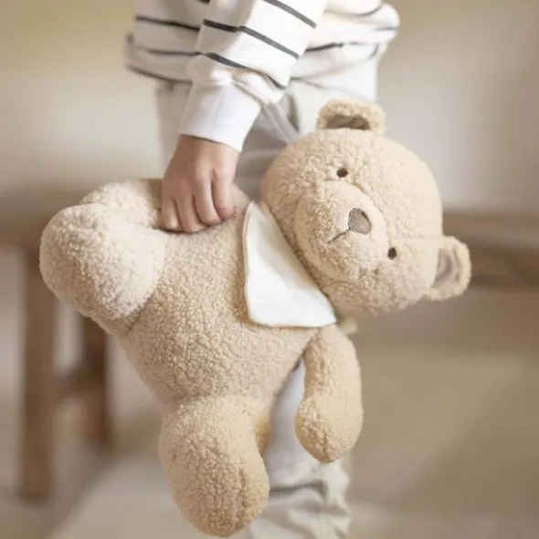 Kidslabel Teddybeer - Large - Beige
