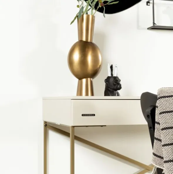 Kidsmill Intense II Bureau - Oatmeal / Patinated Brass