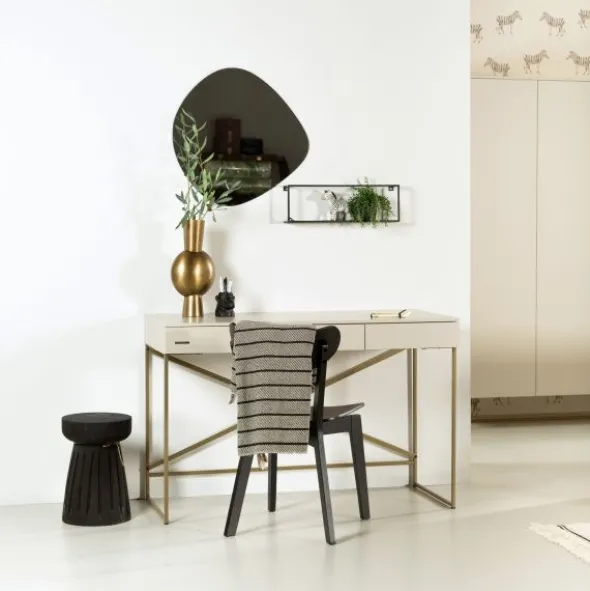 Kidsmill Intense II Bureau - Oatmeal / Patinated Brass