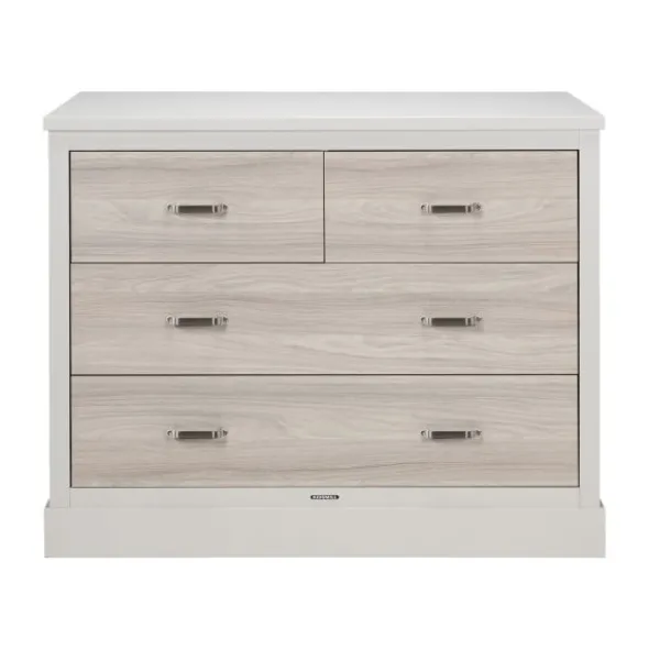 Kidsmill Newport Commode Incl. RVS Grepen - Oatmeal / Eiken