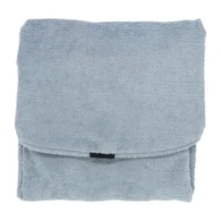 Kidsmill Soft Elegance II Boxmatras Hoes Rond Ø 90 cm - Iceblue